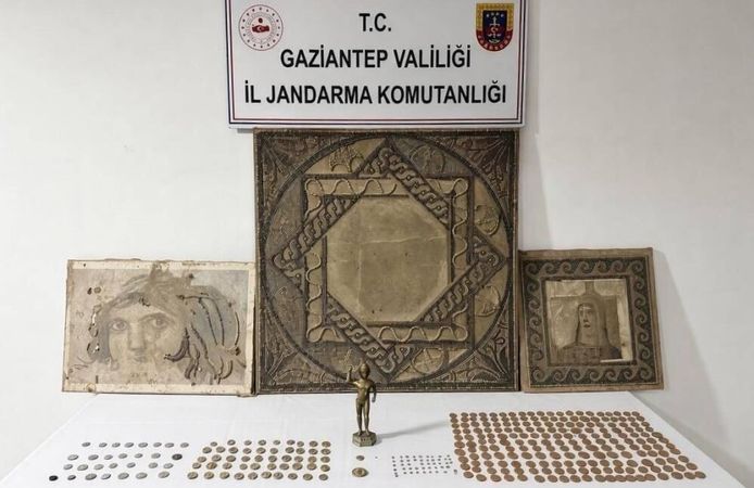 Gaziantep'te Sahte Tarihi Eser Operasyonu