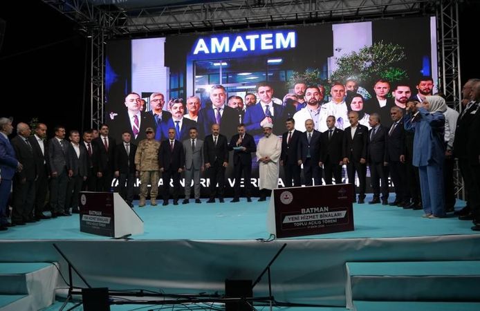 İçişleri Bakanı Mustafa Çiftçi Batman’da Toplu Açılış Törenine Katıldı