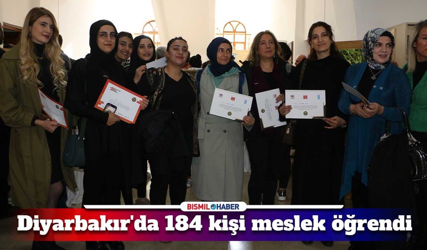 Diyarbakır'da 184 kişiye istihdam kapısı açıldı