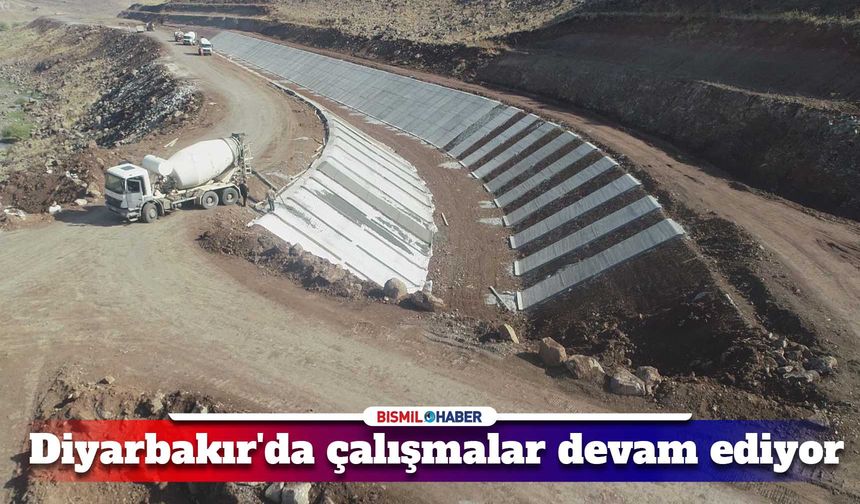 Diyarbakır'da bu çalışmalar ile 239 bin dekar arazi sulamaya açılacak