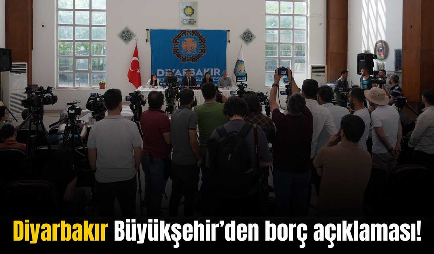 Diyarbakır’da belediyenin borcu ve mali durumu açıklandı