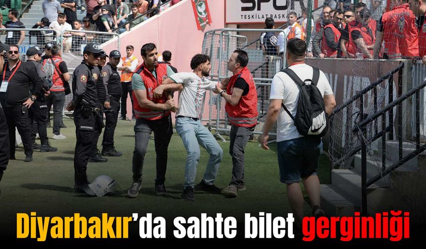 Diyarbakır’da sahte bilet gerginliği: 6 yaralı 23 gözaltı