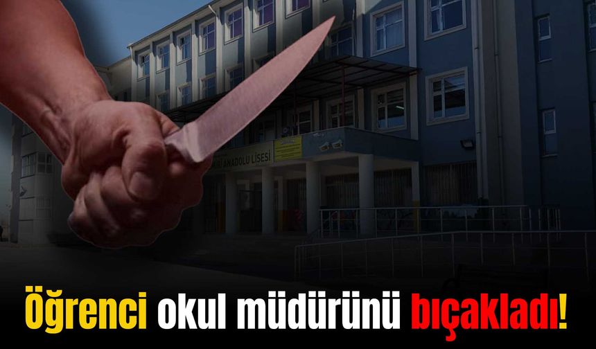 Diyarbakır'da okul müdürü 3 yerinden bıçaklandı!
