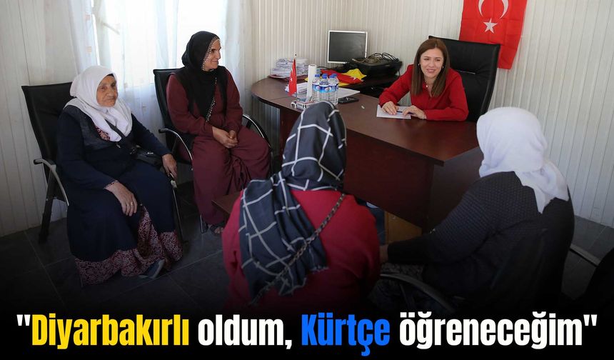 Sakarya’dan geldi, Diyarbakır’da muhtar oldu: Şimdi Kürtçe öğrenmek istiyor!