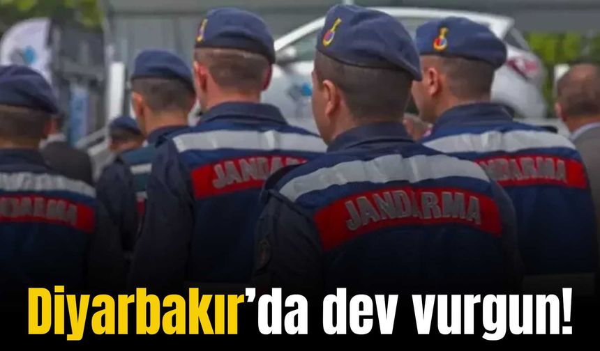 Diyarbakır’da dev vurgun: 20 bin litre yakıt ve 3 milyon TL değerinde eşya çaldılar!
