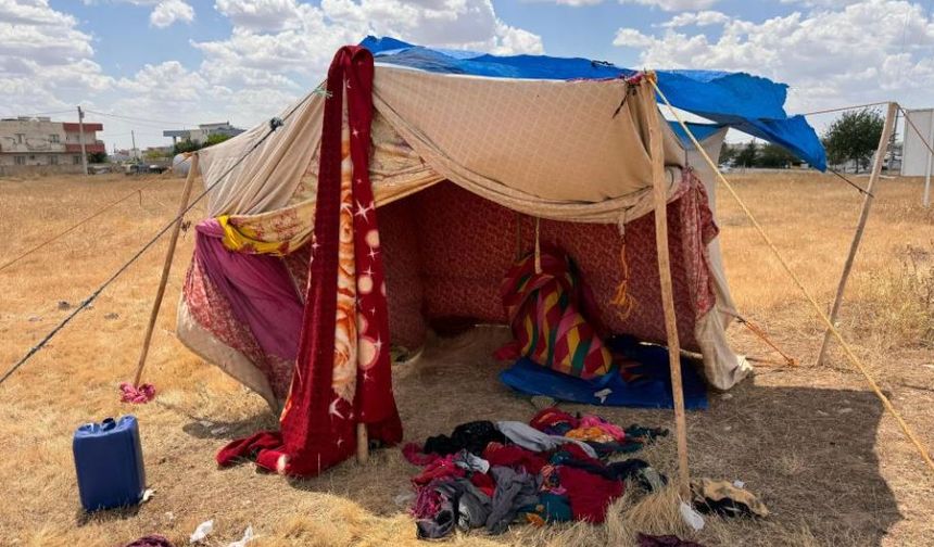 Sanayi bölgesinde kurduğu çadırın içinde ölü bulundu
