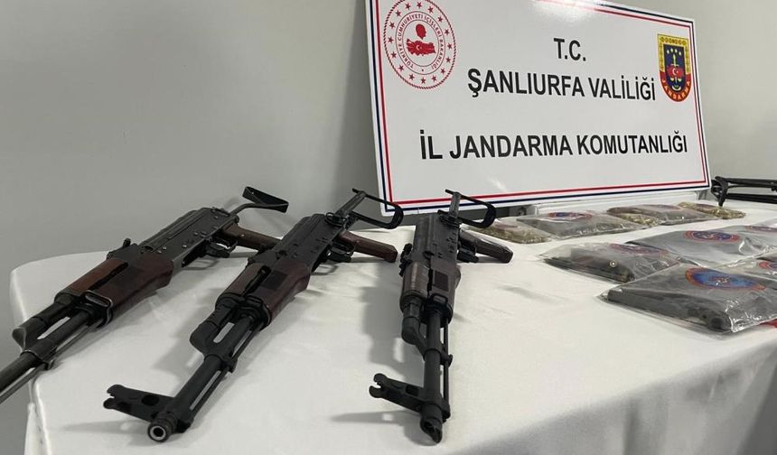 Şanlıurfa’da kaçak silah operasyonu: 53 gözaltı