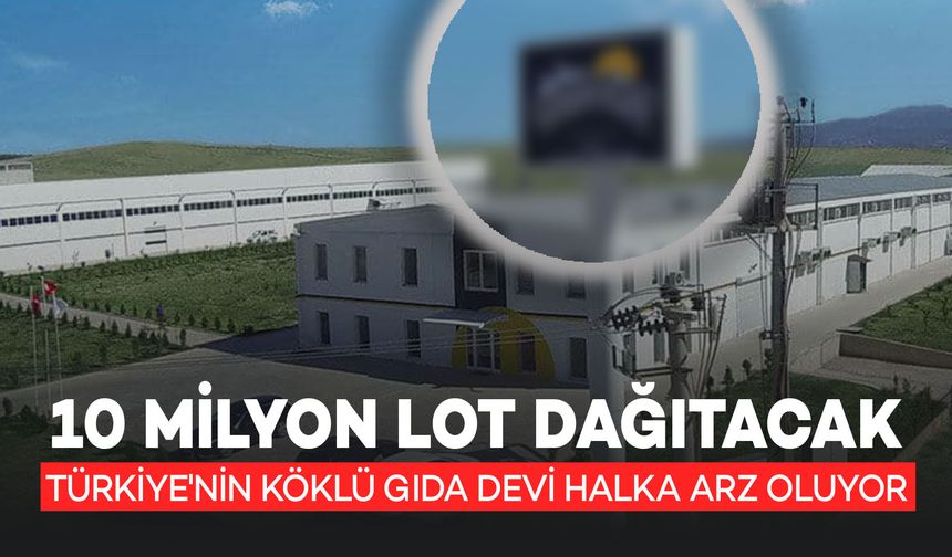 Türkiye'nin Köklü Gıda Şirketi Halka Arz Oluyor: 10 Milyon Lot Dağıtılacak