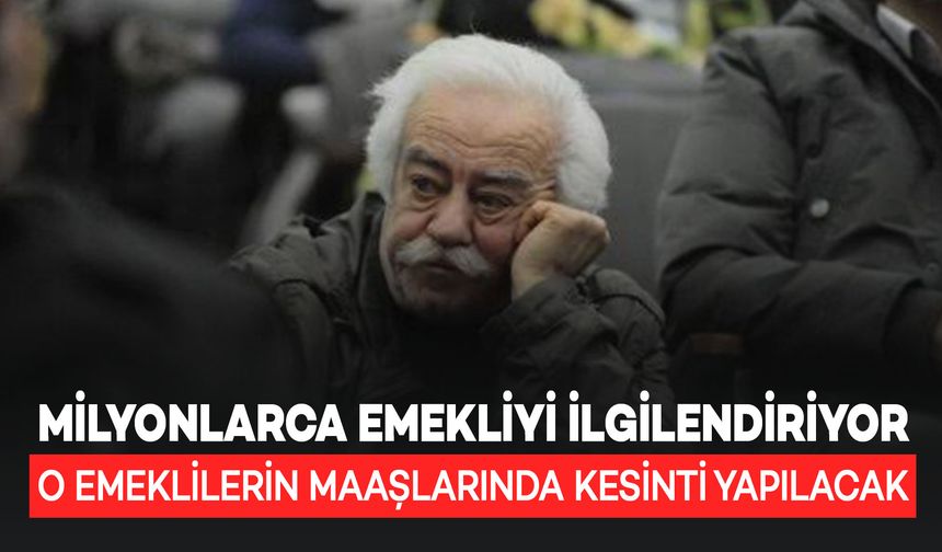 SGK Harekete Geçti, Milyonlarca Emekliyi Zorlu Günler Bekliyor: O Emeklilerin Maaşlarında Kesinti Yapılacak