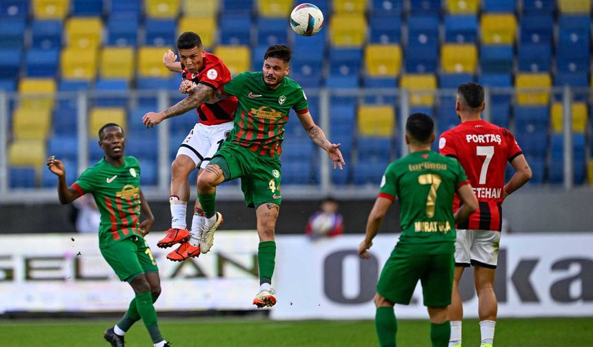 Amedspor, zorlu Gençlerbirliği deplasmanından 1 puanla dönüyor