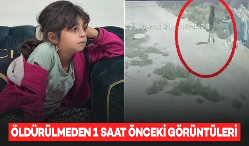 Narin Güran’ın öldürülmeden önceki görüntüleri ortaya çıktı