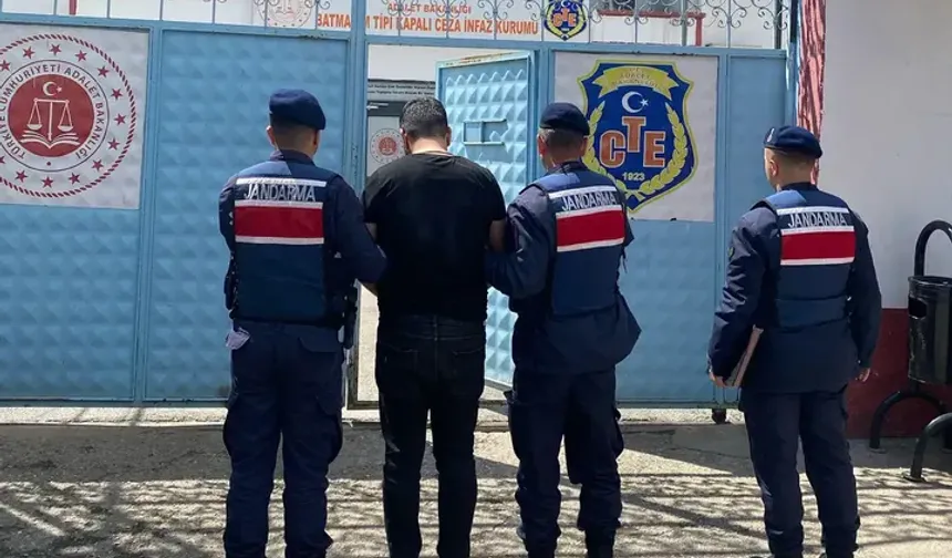 Batman'da Firari Hükümlü Jandarma Operasyonuyla Yakalandı