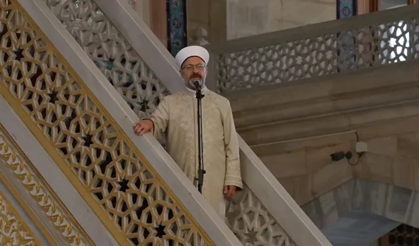 Diyanet İşleri Başkanı Erbaş: Ahlak, Yolumuzu Aydınlatan En Temel Davranıştır