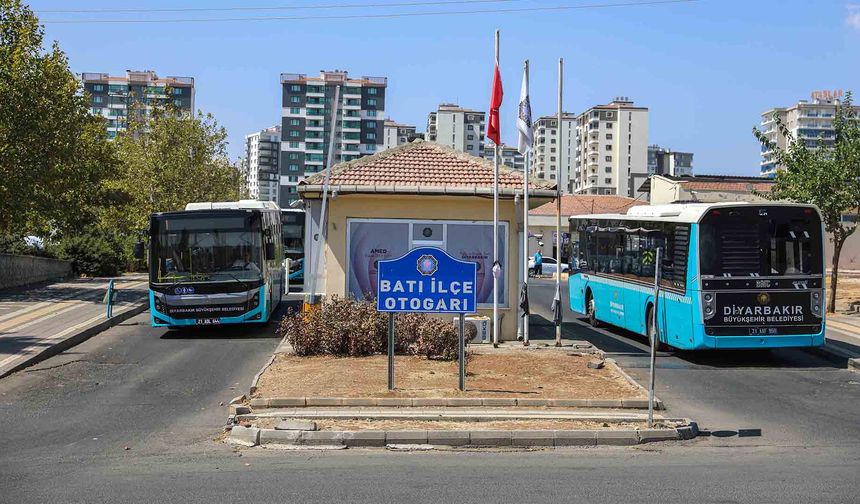 Diyarbakır’da 2 ilçenin otobüs seferlerinde değişiklik