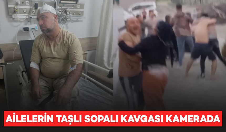 Diyarbakır’da aileler arasında taşlı sopalı kavga: 2’si çocuk, 5 yaralı