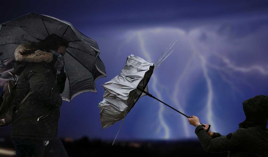 Meteoroloji’den Diyarbakır ve 4 ile fırtına uyarısı
