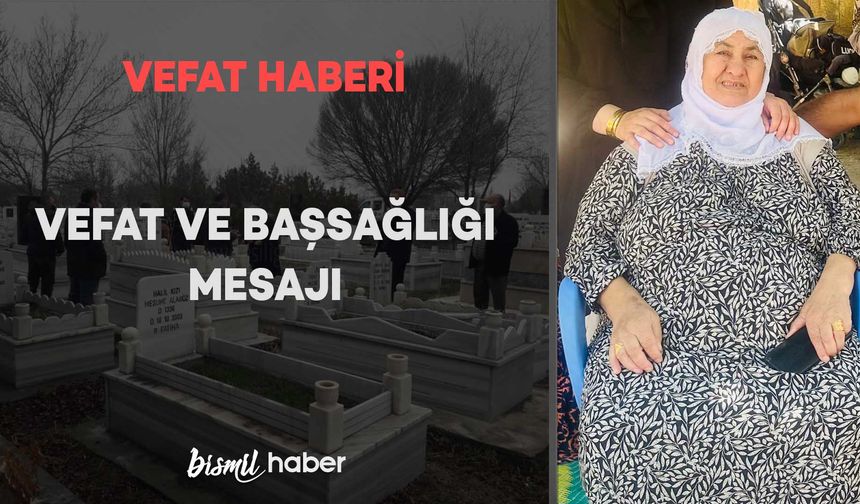 Kılavuztepe (Şeîra) Köyünden Hamide Çiftçi vefat etmiştir