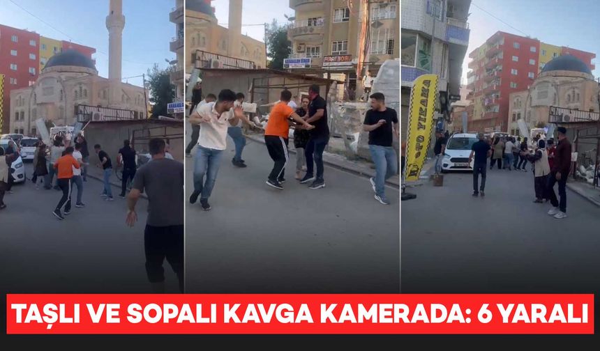Borç-alacak meselesi taşlı ve sopalı kavgaya dönüştü: 6 yaralı