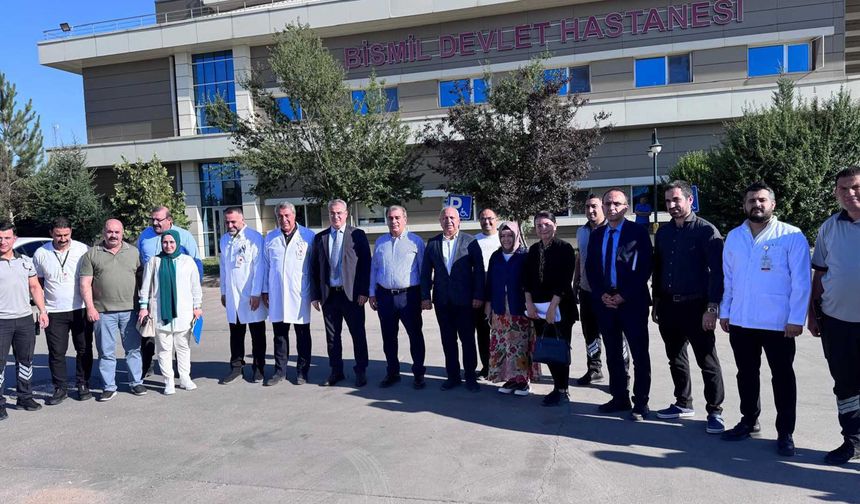 Bismil’e yeni Diş Hastanesi ve 200 yataklı ek bina müjdesi
