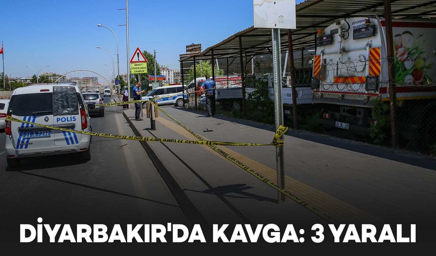 Diyarbakır'da sopalı ve silahlı kavgada 3 kişi yaralandı