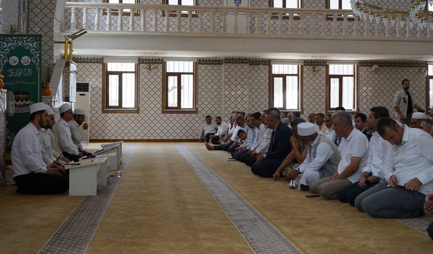 Bismil’de 15 Temmuz şehitleri mevlit ve dualar ile anıldı