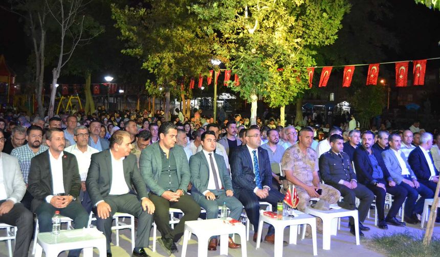 Bismil’de 15 Temmuz "Zaferin Adı Türkiye" temasıyla etkinlik düzenlendi