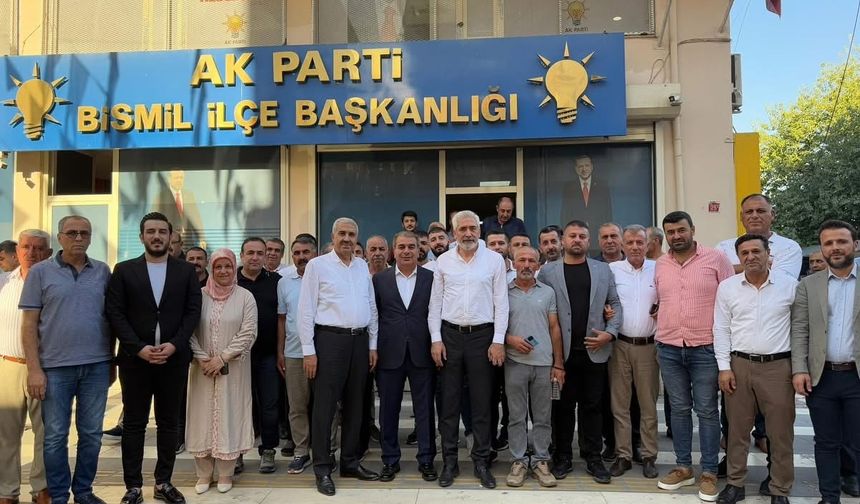 Türkiye Yüzyılı Buluşmaları' kapsamında Ensarioğlu ve İler Bismilli ziyaret etti