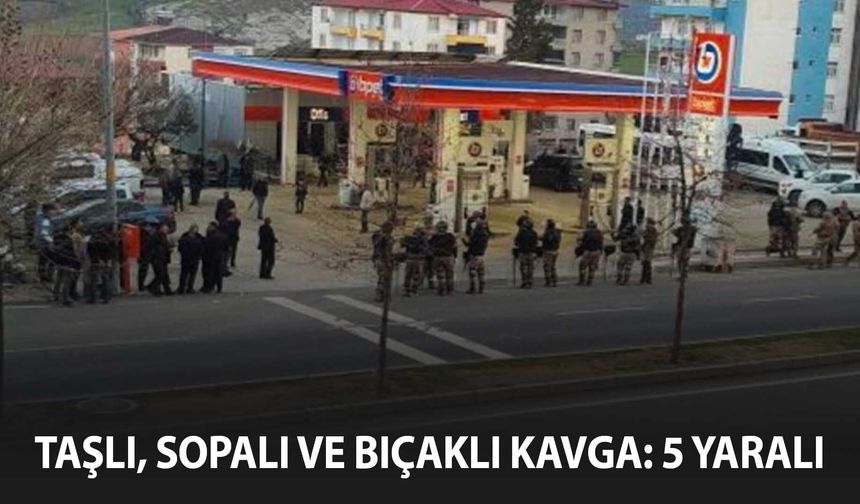 Akraba aileler arasında taşlı, sopalı ve bıçaklı ‘kız kaçırma’ kavgası: 5 yaralı