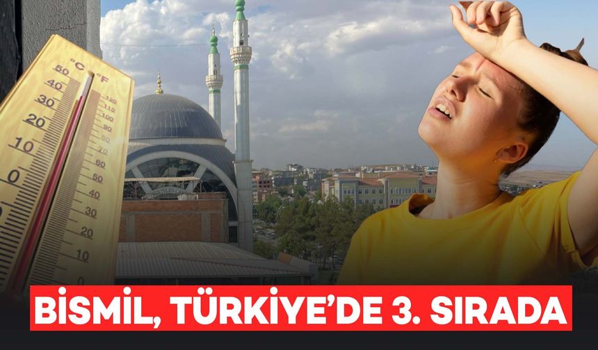 Bismil Kavruluyor: Türkiye'nin En Sıcak İlçeleri Arasında Yerini Aldı