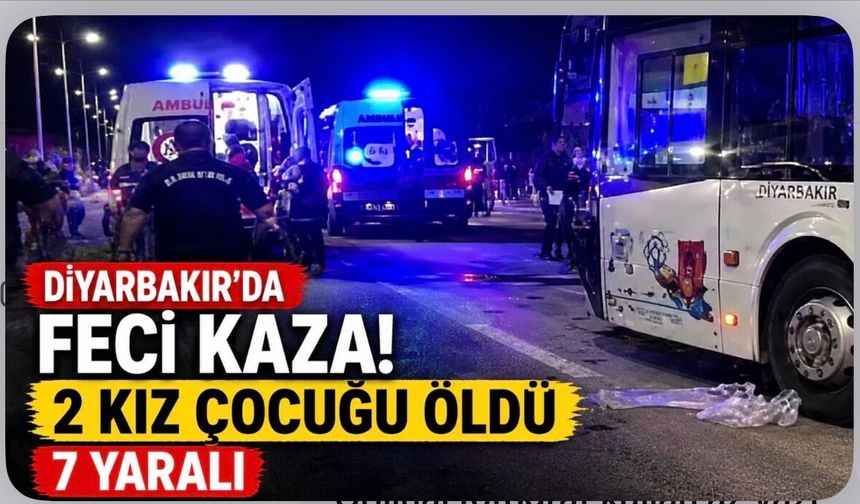 Diyarbakır’daki Feci Kazada Hayatını Kaybeden Çocukların Bismilli Olduğu Öğrenildi