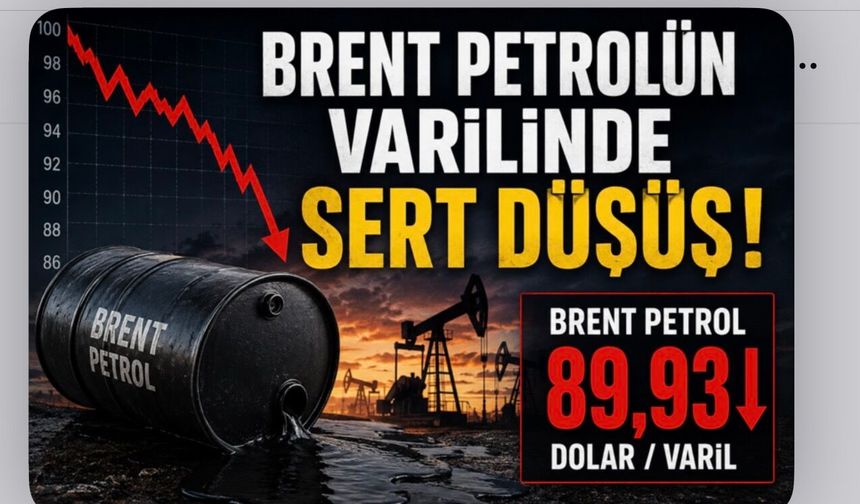 Brent Petrol 90 Doların Altına Geriledi