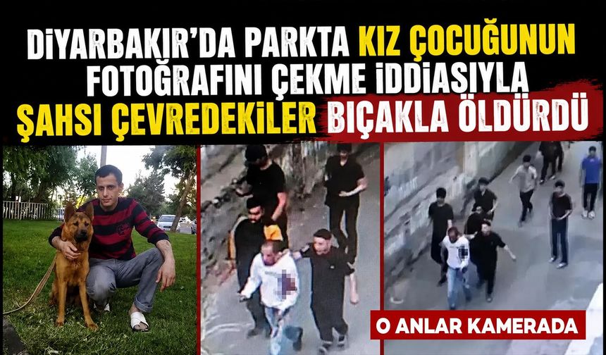 Diyarbakır'da Parkta Kız Çocuğunun Fotoğrafını Çekme İddiasıyla Şahsı Çevredekiler Bıçakla Öldürdü