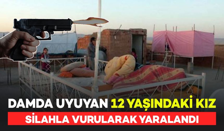 Evin Damında Uyuyan 12 Yaşındaki Çocuk Silahla Vuruldu