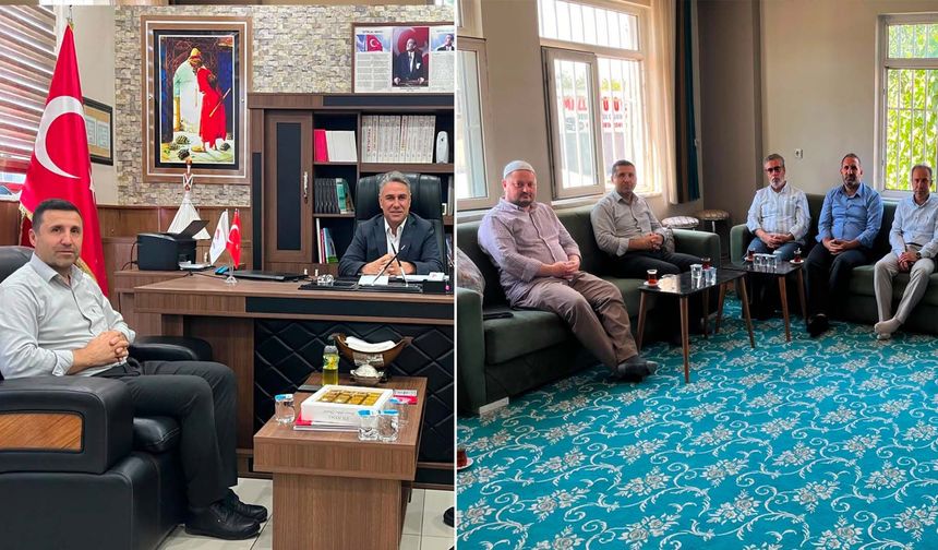 HÜDA PAR’dan Bismil’de Eğitime Destek Ziyaretleri