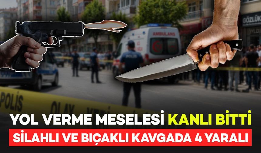 Yol Tartışması Kanlı Bitti: Batman’da 4 Kişi Yaralandı
