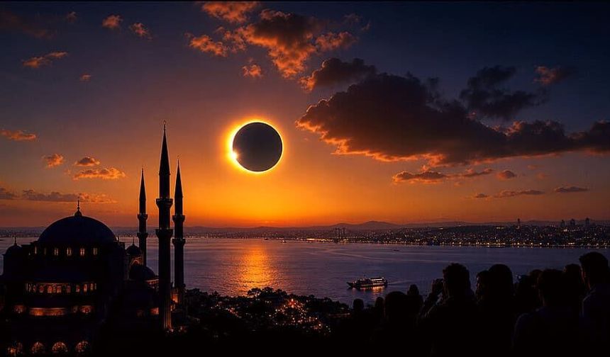 Tam Güneş Tutulması Başlıyor