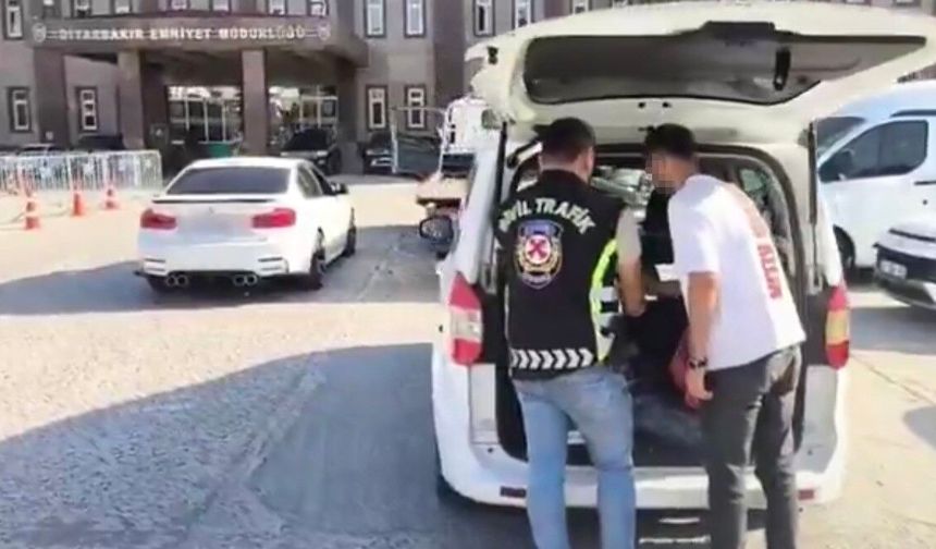 Diyarbakır’da makas atan sürücülere 276 bin TL ceza verildi
