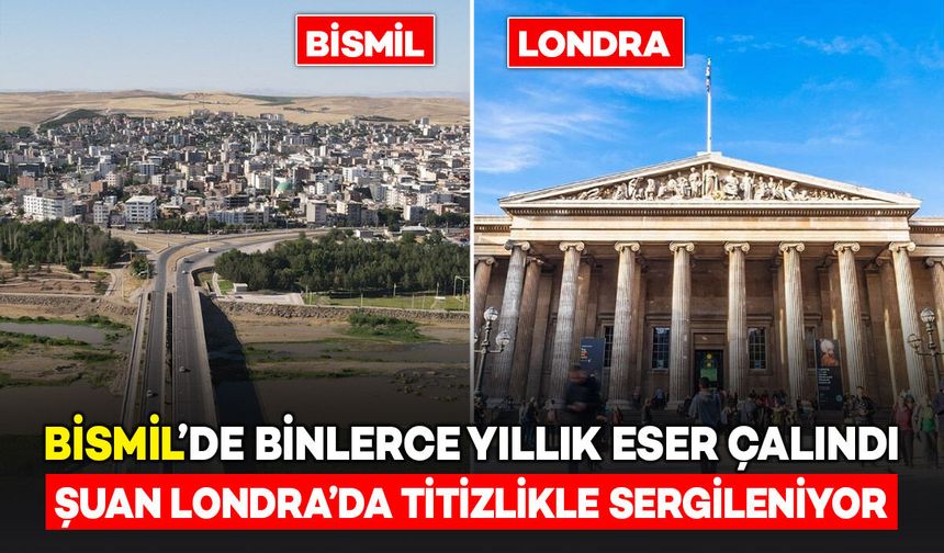 Bismil’de Binlerce Yıllık Tarihi Eser Çalınmıştı: Şuan Londra'da Titizlikle Sergileniyor