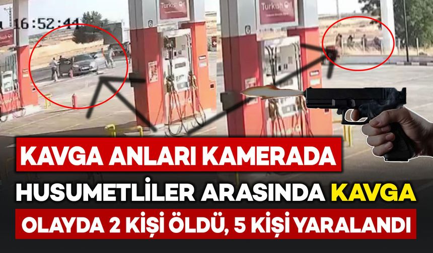 Husumetlilerin Kavgasında 2 Kişi Öldü, 5 Kişi Yaralandı: Olay Anları Kamerada