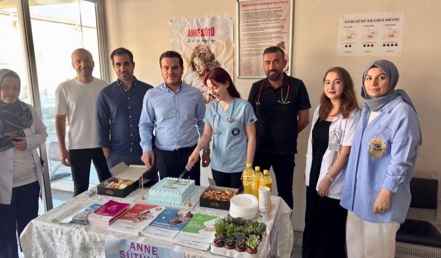 Bismil Devlet Hastanesi’nde Dünya Emzirme Haftası’na Özel Farkındalık Etkinliği
