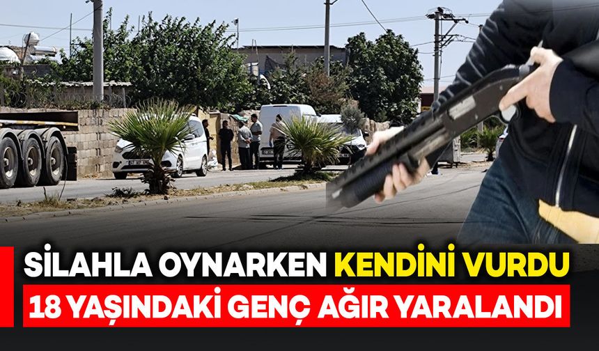 Pompalı tüfekle oynarken kendini vurdu: 18 yaşındaki genç ağır yaralandı