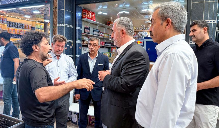 Diyarbakır Peynirciler Pazarı'nda Esnafın Sorunları Masaya Yatırıldı