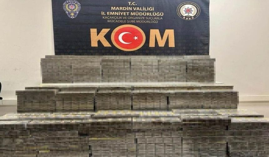 Kaçakçılık Operasyonunda Araçta 7 Bin 500 Paket Sigara Yakalandı