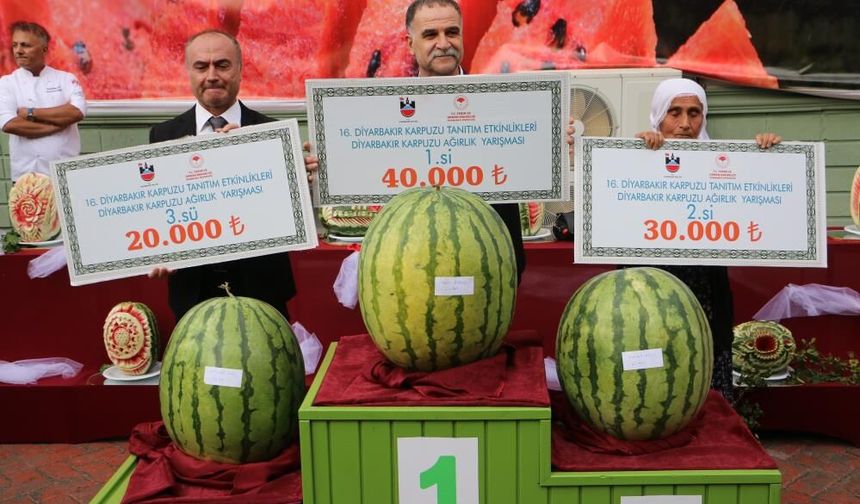 Diyarbakır Renkler ve Lezzetlerle Buluştu: 16. Karpuz Festivali Coşkusu