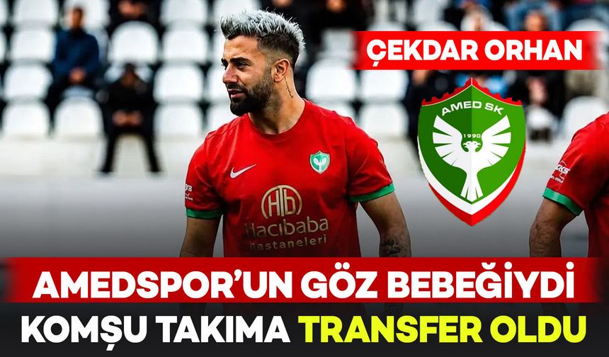 Amedspor'un göz bebeği komşu takıma gidiyor: İşte detaylar..