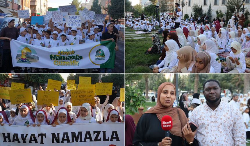 Bismil’de "Hayat Namazla Güzeldir" etkinliği yapıldı