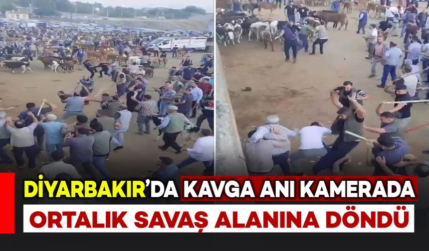 Diyarbakır alacak verecek kavgası: Ortalık savaş alanına döndü