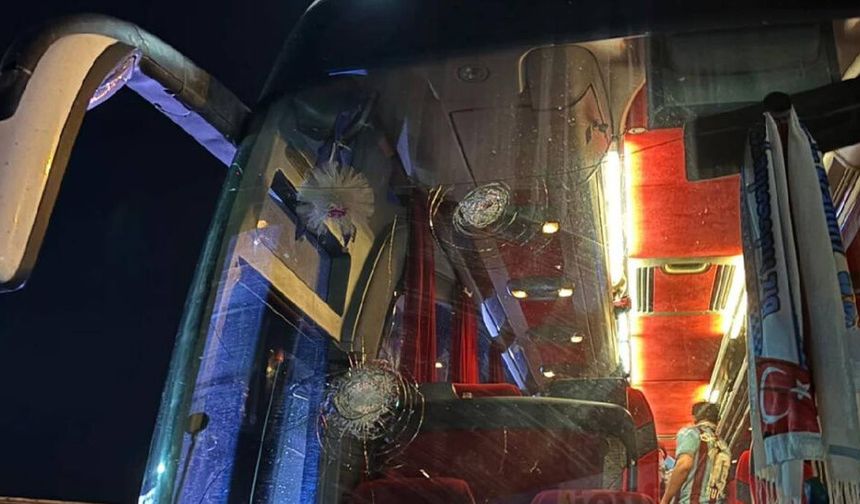 Diyarbakır Valiliğinden Trabzonspor taraftar otobüsüne saldırı açıklaması