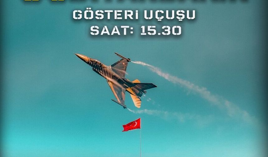 SOLOTÜRK Diyarbakır semalarında gösteri yapacak