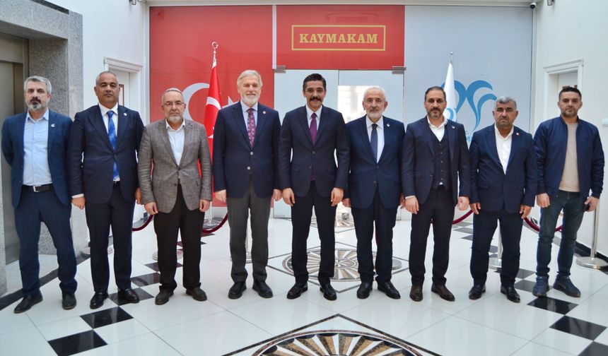 Yeniden Refah Partisi Heyetinden Bismil’e Ziyaret